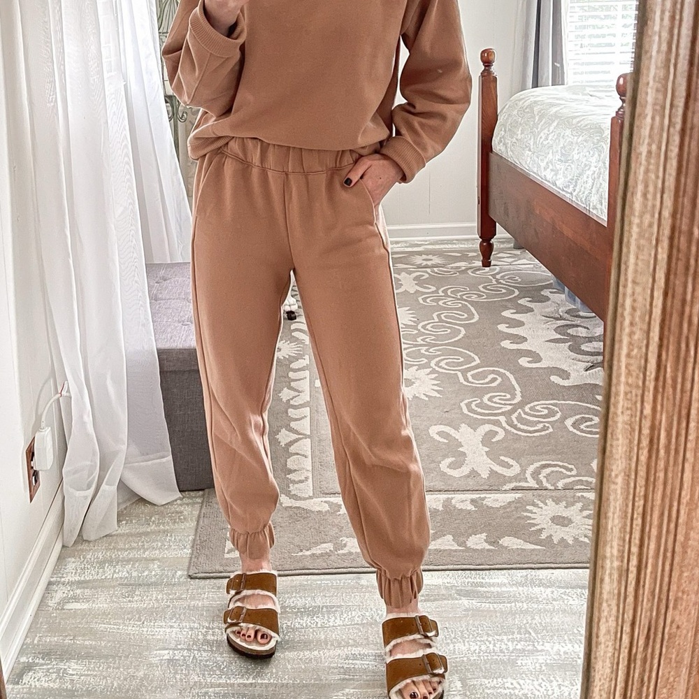 Light Brown Sweat Pants